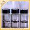 High quality 8ml empty transparent glass vials for perfume essentail oil with silver cap