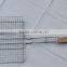 BBQ grill cooking basket meat grids