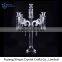 Professional made unique design crystal candelabra candle holder manufacturer sale