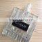 Wholesale glass square flat perfume bottle whisky bottle