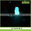 Clear Smart Blinking LED Lights Christmas, 2014 New Snowing Christmas Snowman Family with umbrella base with LED lights and tree