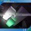 GLACS Control Long Square Flower Pot LED Battery Lighted Garden Flower Pot
