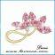 Top wholesale wedding flower brooch vintage crystal bridal crystal brooch