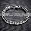 Punk Style 316L Stainless Steel Mens Bracelet Classical Biker Bicycle Heavy Metal 14MM Link Chain Jewelry Bracelets For Men