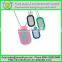 Silicon dog tags with qr code|cheap wholesale round circle multi-color silicone dog tag