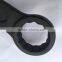 17MM Striking Box Wrench DIN7444 Hammer Striking Ring Slogging Spanner HandWare Power Tools Carbon Steel 45# 40Cr
