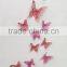 Butterfly removable home wallpaper Art DIY kids room decoration 3d wall stickers