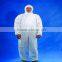 Microporous Coverall protection from dirt/grease/grime/spills & chemical splash