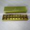 customize design covered paper cardboard packaging chocolate drawer boxes