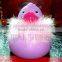 wholesale promotional fur scarf rubber duck with boa