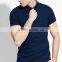 high quality promotional custom 100 cotton blue polo shirt