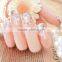 Fashionable Designed Finished Pearl Manicure Nail Tips