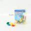 Box packing plastic gear shape head pin customizable colors thumbtack office creative stationery