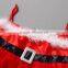 Fashion Strap Fluffy Kids Baby Girls Red Christmas Wedding Dress