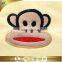 china supplier high-quality luxury monkey embroidered 100 cotton napping bath towel 70 cm *140 cm