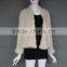New fashion high quality long sleeve natural soft rabbit fur overcoat fine workmanship