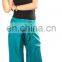 Thai Fisherman Pants Cotton 100% Wrap Unisex Yoga Boho Capri Long Trousers