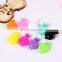 fashion new arrival lovely kids colors circle mini size plastic hair claws