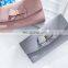 2017 New Arrival Clutch Wallets Bowknot Letter Solid Color Hasp Zipper Horizontal Long Wallet Female Zipper Hasp Coin Bag