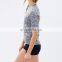 ladies summer running short sleeve t shirt design