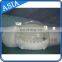 Inflatable PVC double bubble tent with tunnel price for outside camping