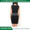 Black green hybrid color Skirts fashion summer latest design pencil skirt Guangdong clothing factory wholesale