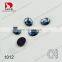 DZ-1012 oval shaped flat back crystal rhinestones for jewelry making