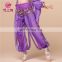 Shiny chiffon indian belly dance harem pants K-4001#