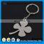 Wholesale Custom Metal Four Leaf Clover Key chain for hotel