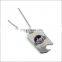 Custom print logo exopy layer metal dog tags