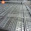 Scaffolding metal plank for construction