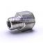 price of Quick coupler ZG 1/2'' male to female thread union schedule 304 high pressure Straight adapter stainless steel pipe