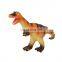 Dinosaur shape interactive dog toy pet latex toy with squeaker