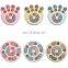 Amazon Hot Sell Cartoon Choke-avoiding Pet Feeder Turn plate Teddy Dogs Bowl Cats
