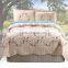 Bed cover solid knitted embroidery wholesale bedspreads cotton quilts bedding set