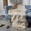 Factory Wholesale  PV Fleece Faux Fur Throw Blankets