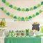 Customer log decorative polyester felt flag bunting