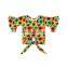 Flamingo Cactus Knotted Sweet Shirt Mommy And Me Blouse Kid Girls Fashion Clothing