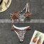 Sexy bikini 2019 One shoulder Swimwear women Cut Out Bathing Suits monokini Women bikinis Summer swimsuit one piece Beach