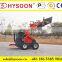 China Wheeled Mini Loader garden equipment compact loader with snow blower grass cutter  with Free Spare Parts
