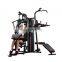 Home gold 4 station multi gym equipment