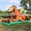 Inflatable Lion Bouncer Slide Commercial Kids Jumping Castle Slide Jumper For Sale