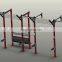 Building up a composite wall cross fit rack