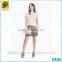 Custom logo women high quality casual comfortable embroidered fringe shirt
