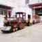 Attraction shopping mall electric trackless train for kids