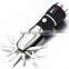 LED High power Zoom Adjustable Flashlight with Car Safety Tool