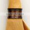 Antique Hammered Finish Napkin Holder Ring, Copper Napkin Ring