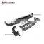 C217 diffuser with exhaust tips fit S-class C217 sport to S63 style diffuser with pipes