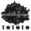 7.High Quality Wholesale price Plastic Push Type Rivet Auto plastic clips and fasteners plastic clips for cars retainers