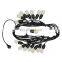 New Plastic Black Multihead LED String Light Pendant Lamp DIY Restaurant Bar Christmas Garland Wedding Garden Party